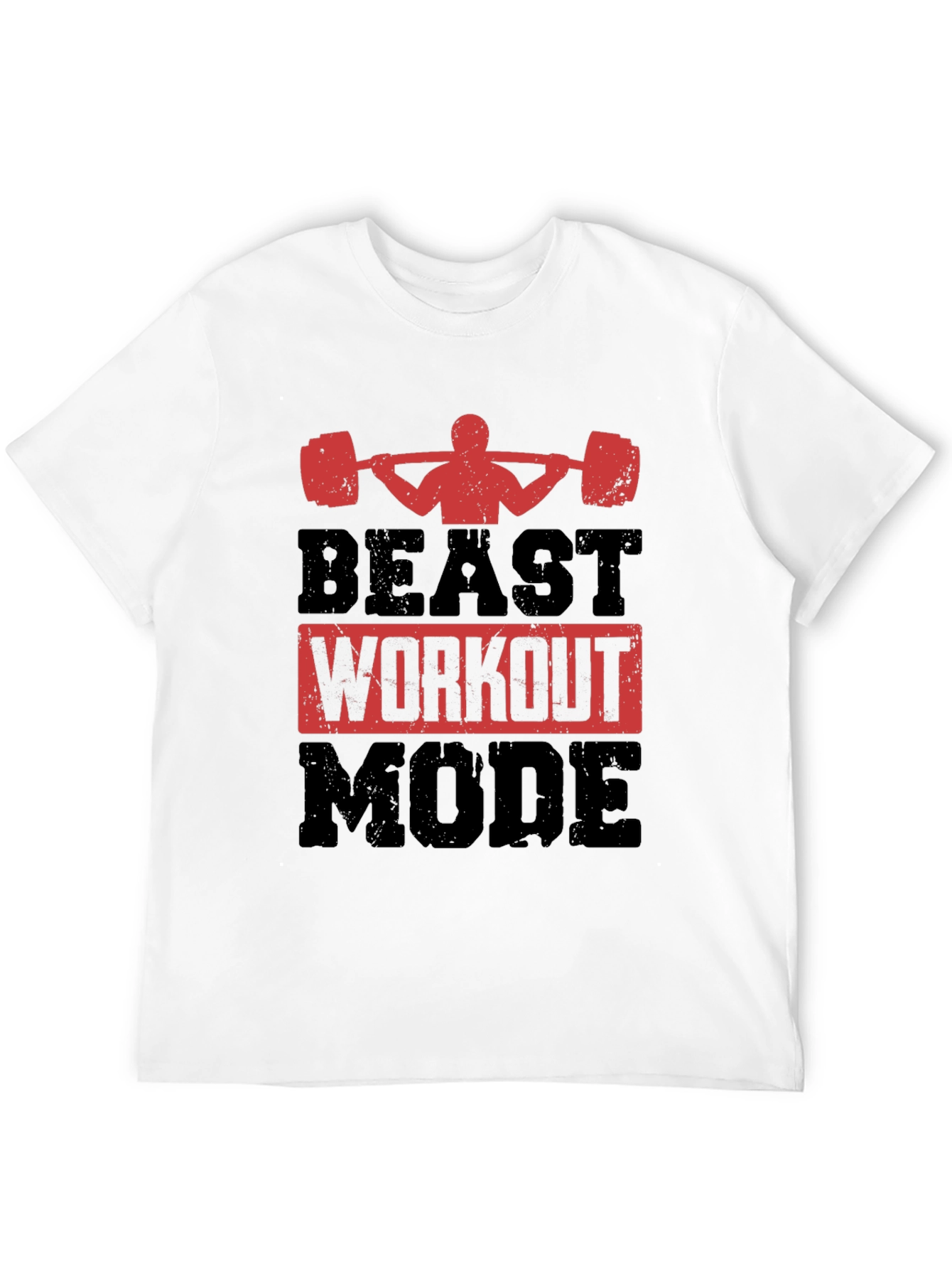 Beast Workout Mode T-Shirt - Gym Motivation