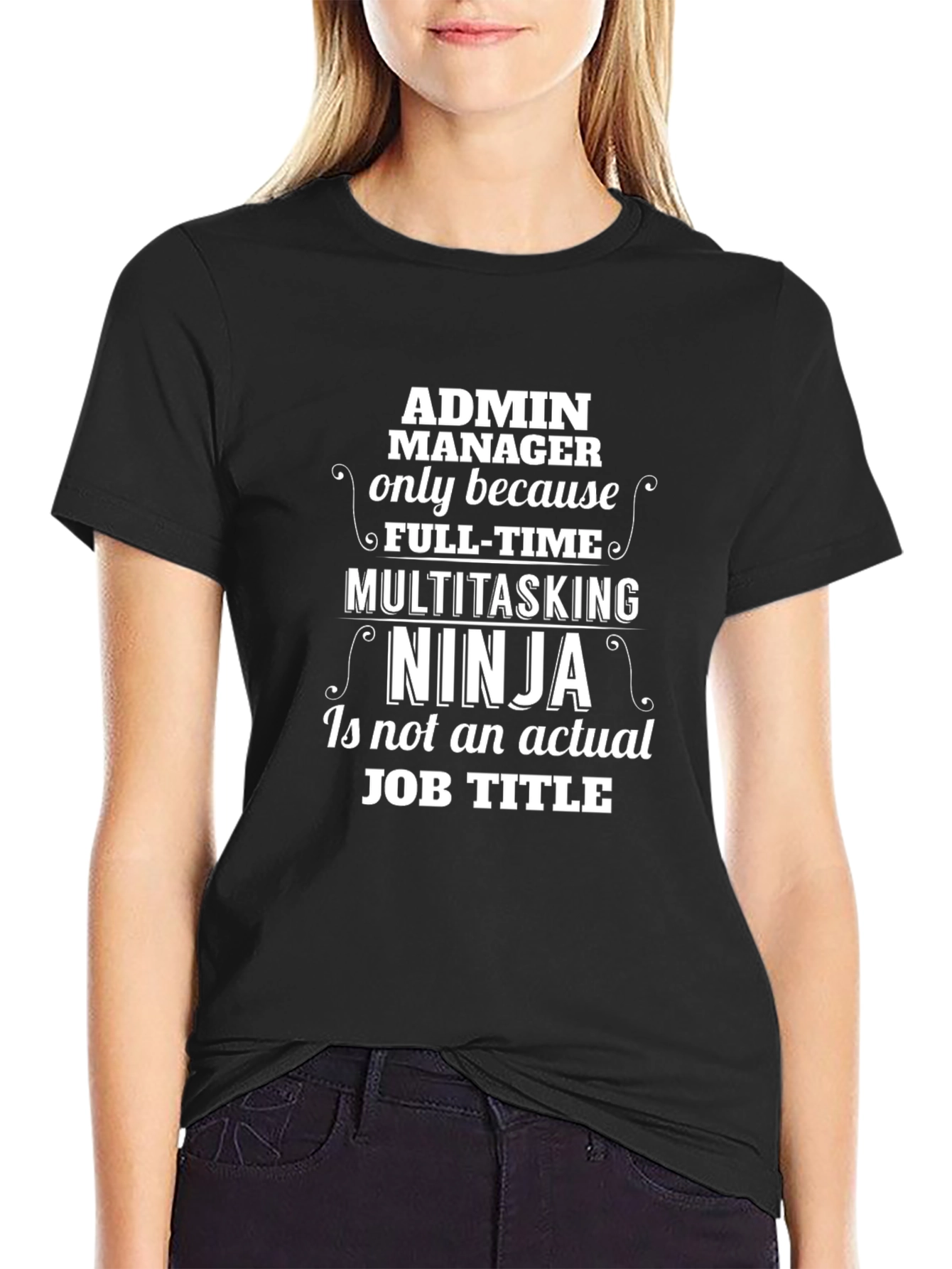 Admin Manager Ninja T-Shirt