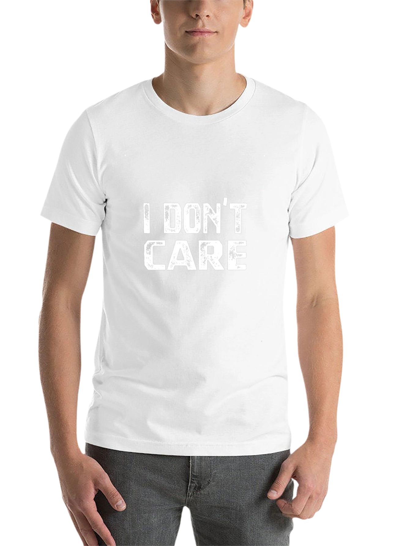 I DONT CARE Graphic T-Shirt - Unisex