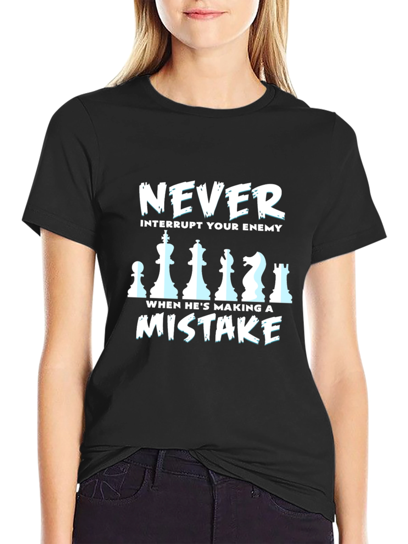 Chess Master T-Shirt - Never Interrupt Your Enemy