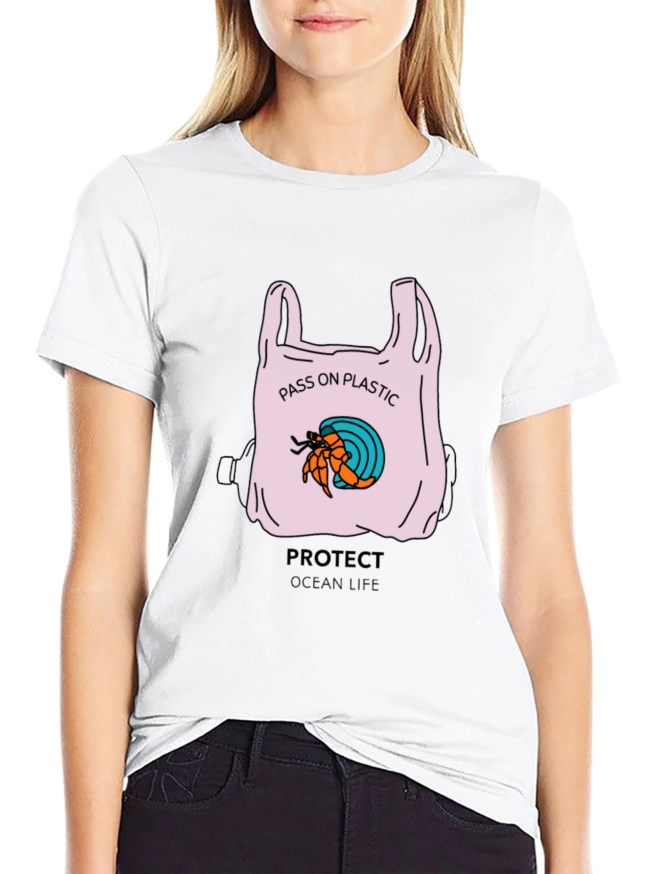 Protect Ocean Life Graphic Tee