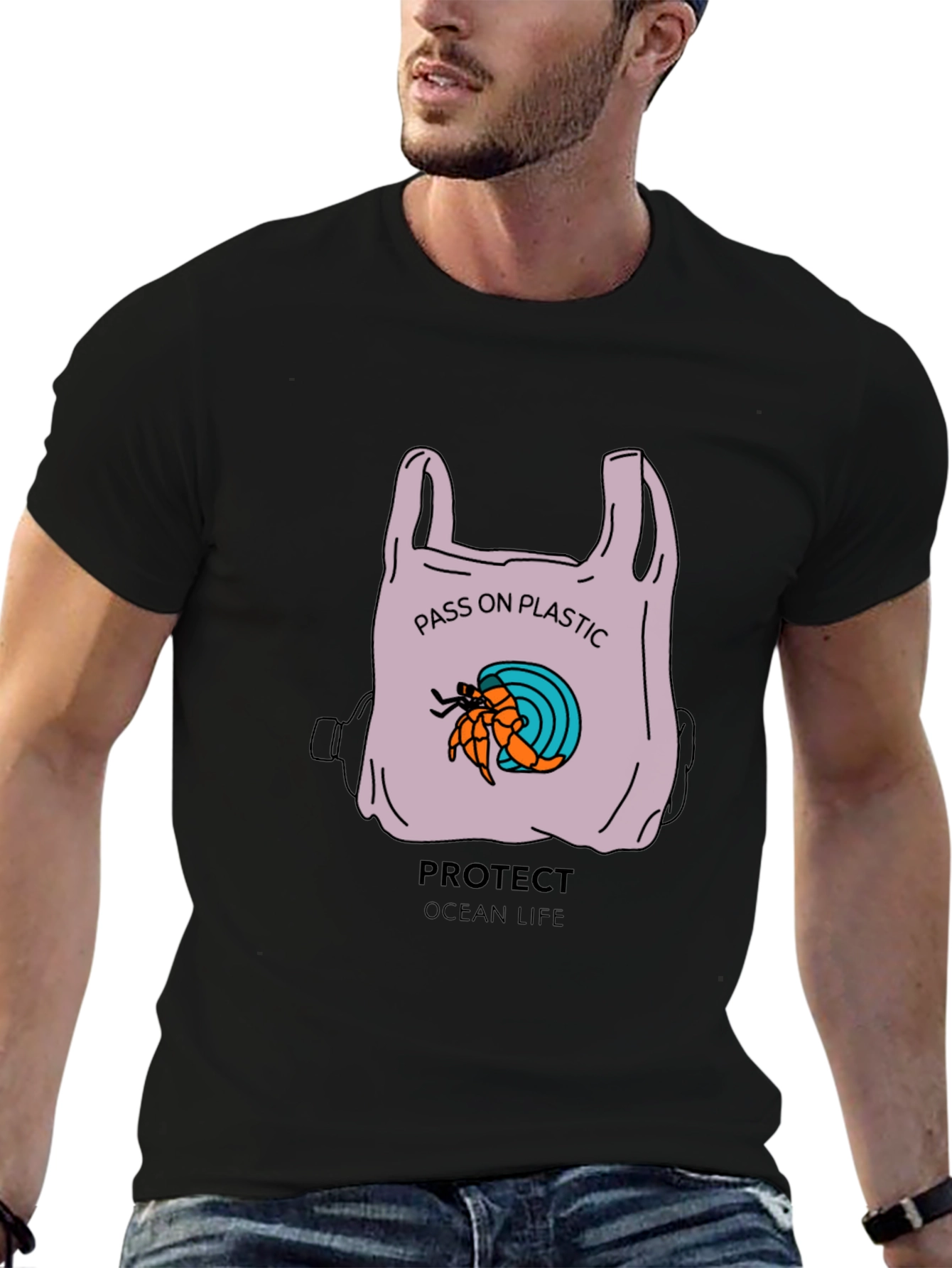 Protect Ocean Life Graphic Tee