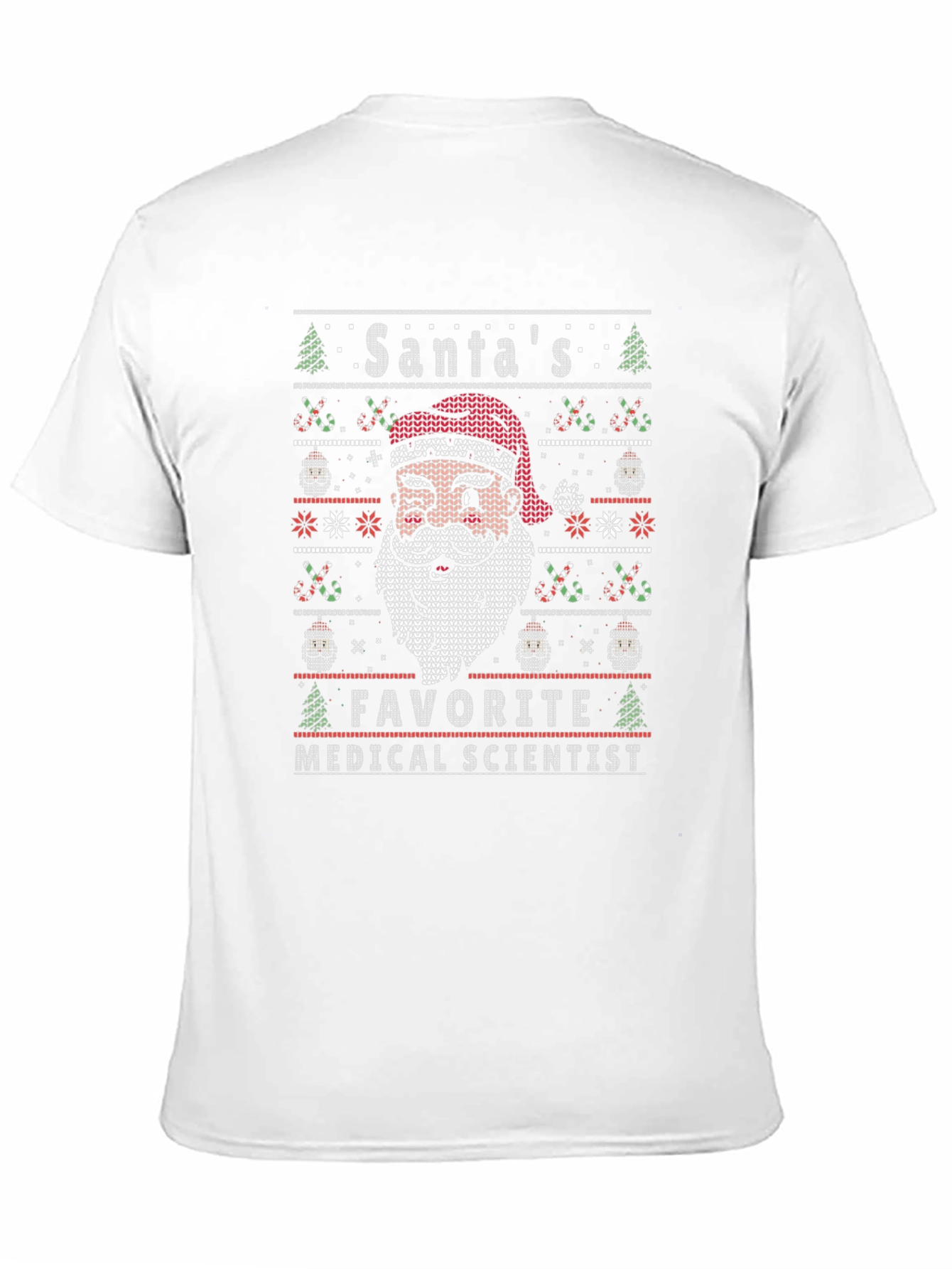 Santas Favorite Medical Scientist Holiday T-Shirt