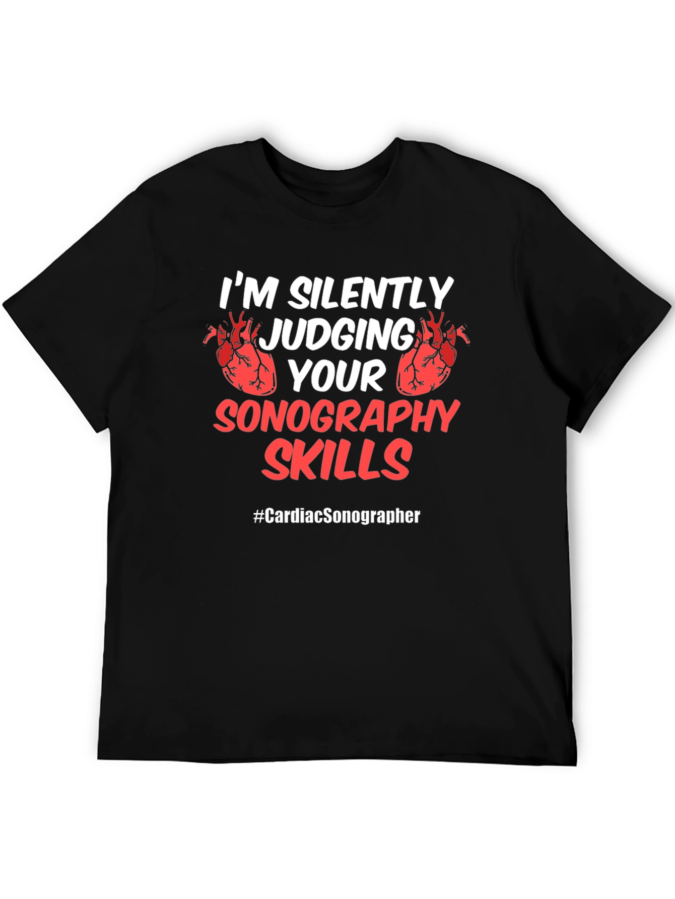 Cardiac Sonographer Novelty T-Shirt