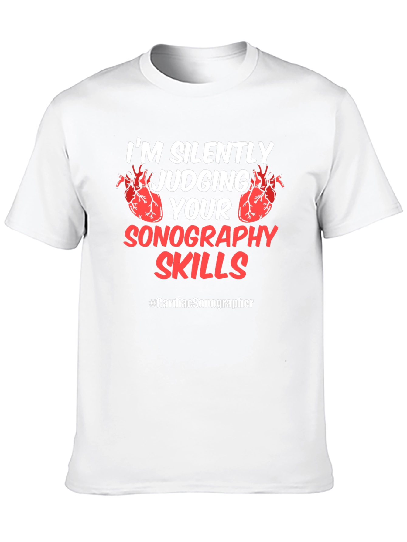 Cardiac Sonographer Novelty T-Shirt