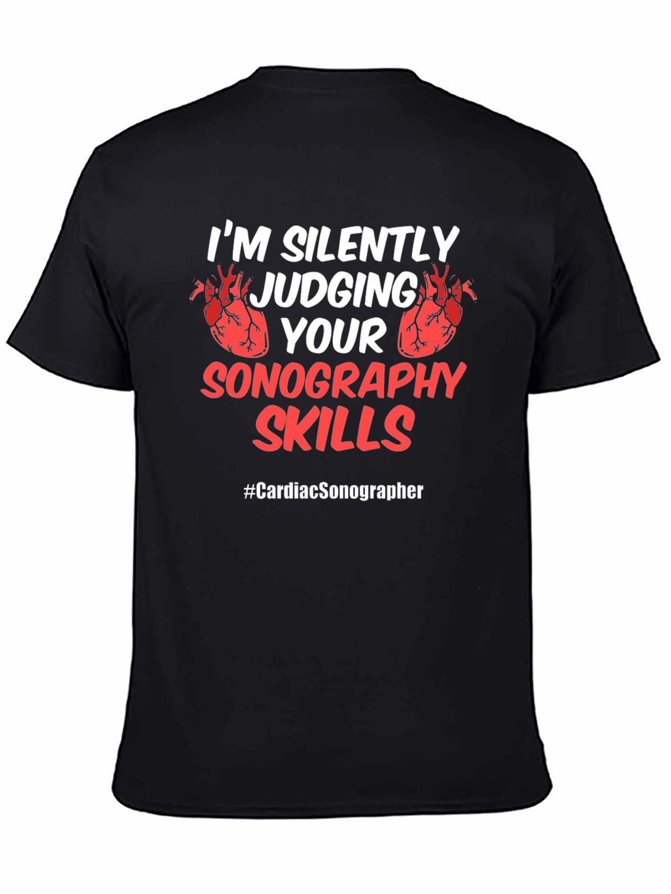 Cardiac Sonographer Novelty T-Shirt