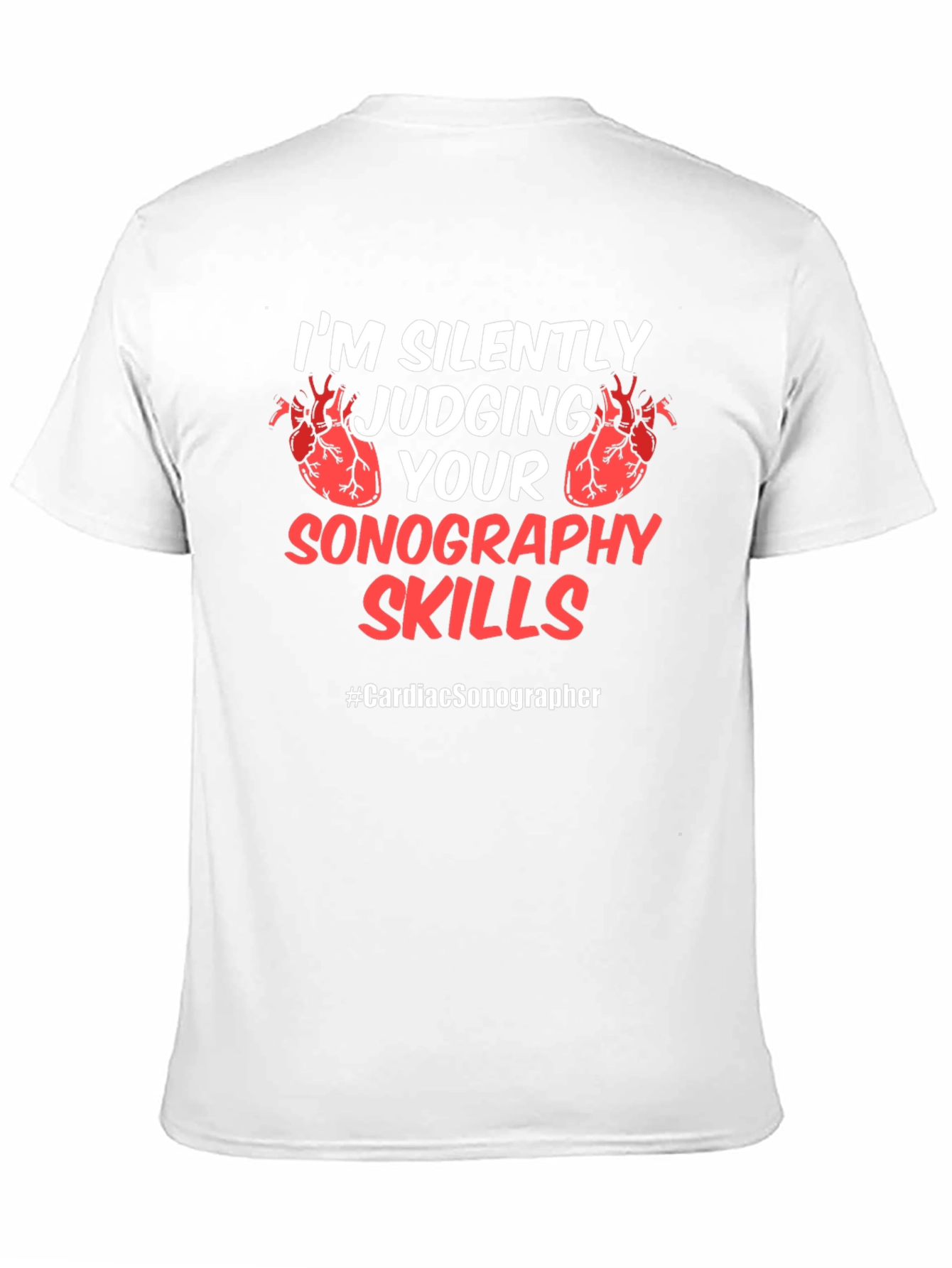 Cardiac Sonographer Novelty T-Shirt