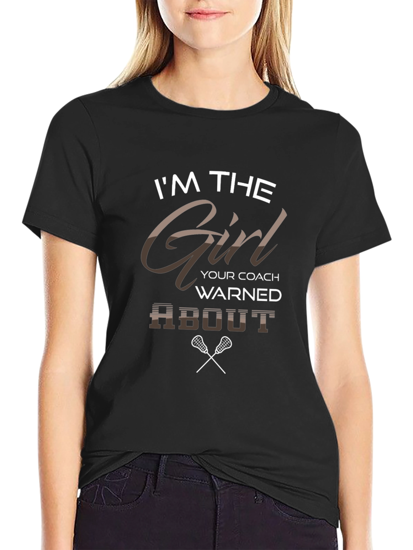 Im The Girl Lacrosse T-Shirt