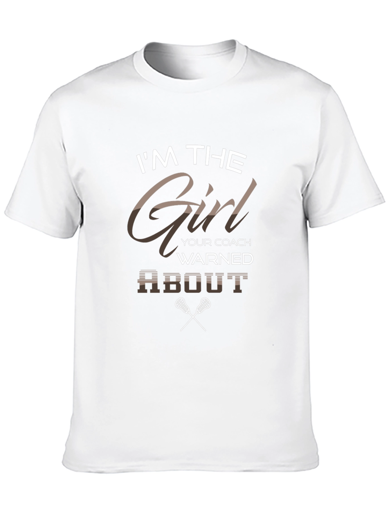 Im The Girl Lacrosse T-Shirt