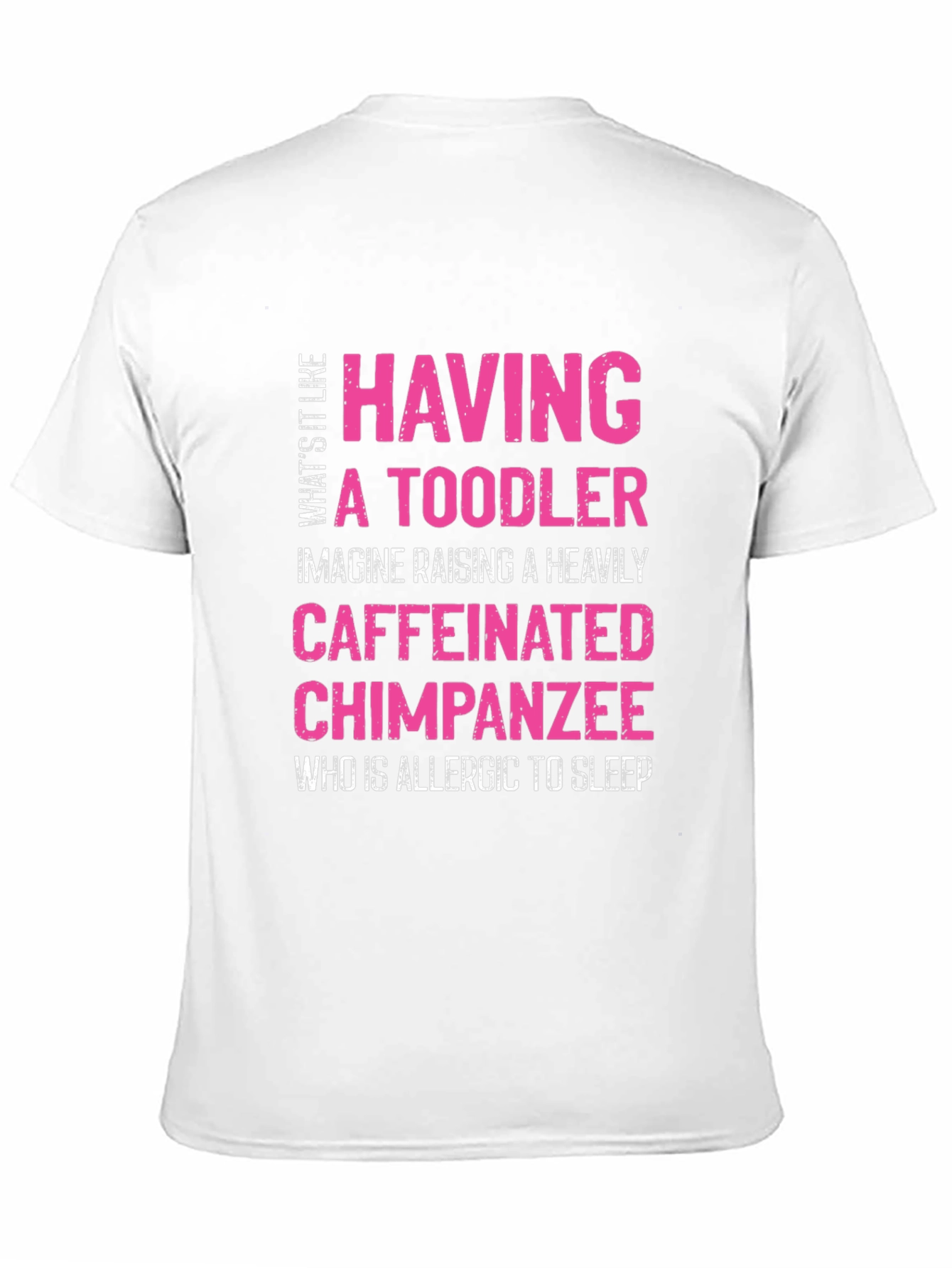 Toddler Chimpanzee Tee - Funny Parent Humor Shirt