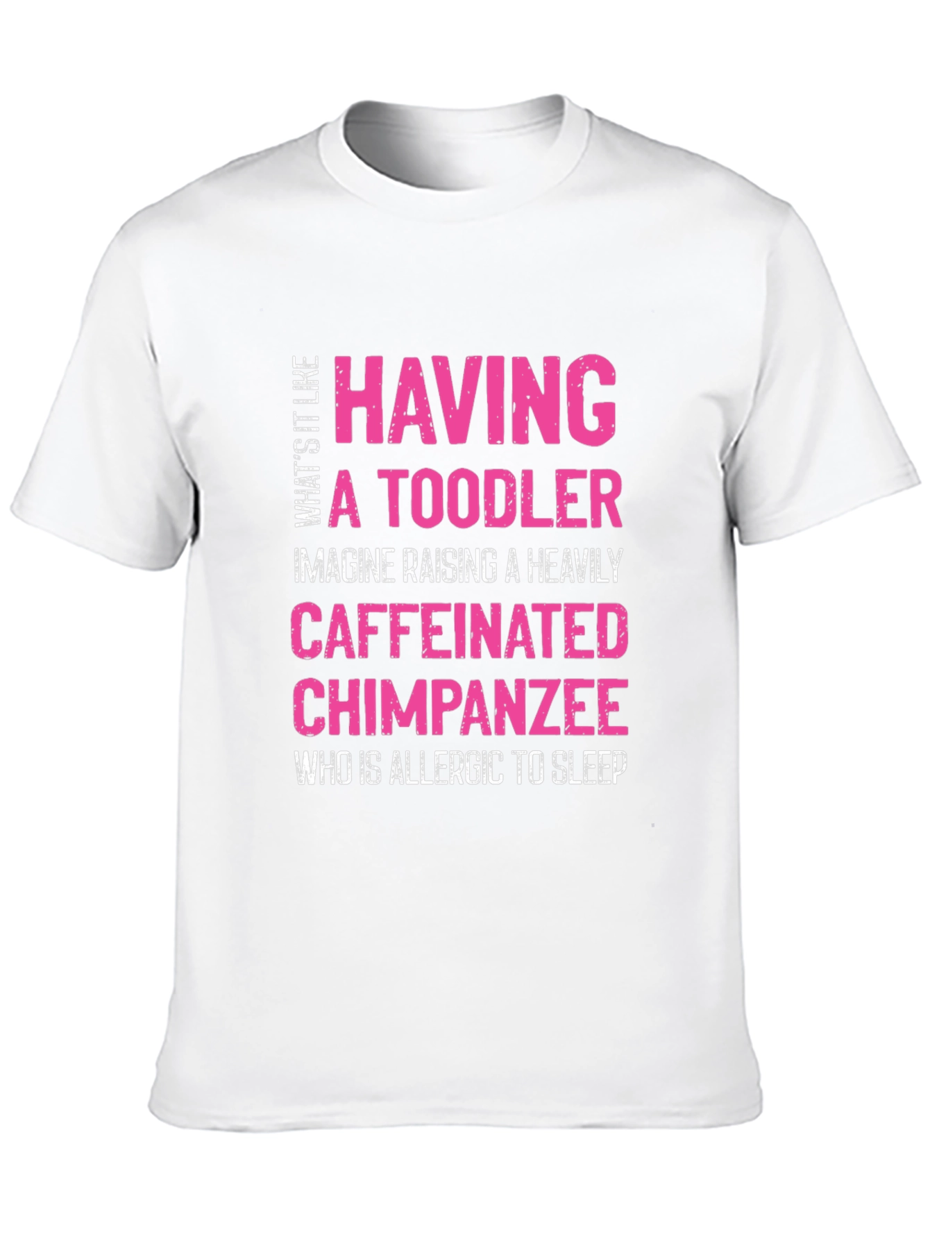 Toddler Chimpanzee Tee - Funny Parent Humor Shirt