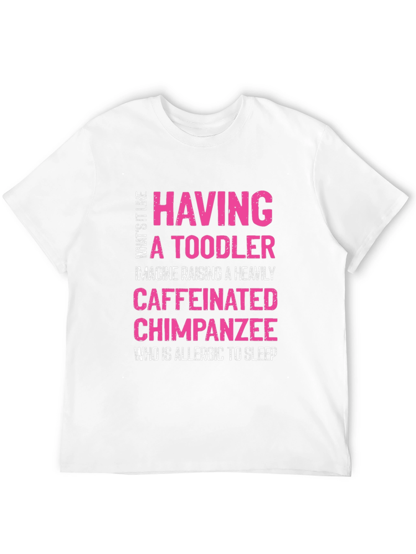Toddler Chimpanzee Tee - Funny Parent Humor Shirt
