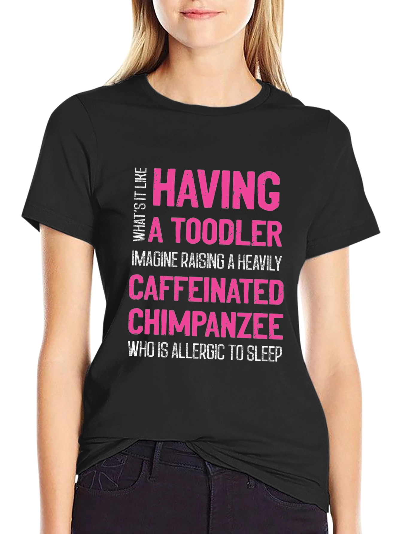 Toddler Chimpanzee Tee - Funny Parent Humor Shirt