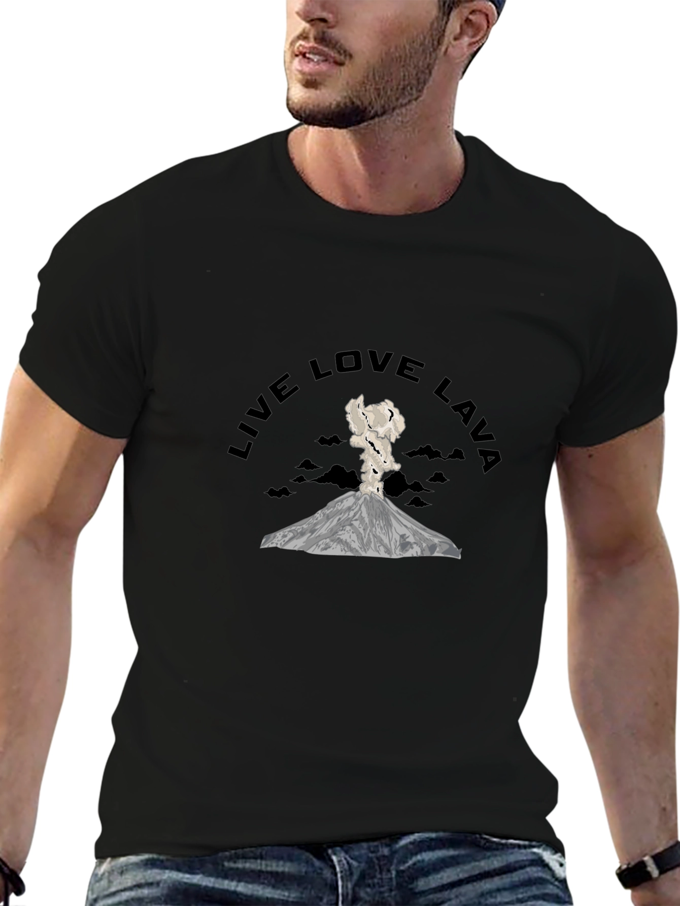 Live Love Lava T-Shirt - Volcano Graphic Tee