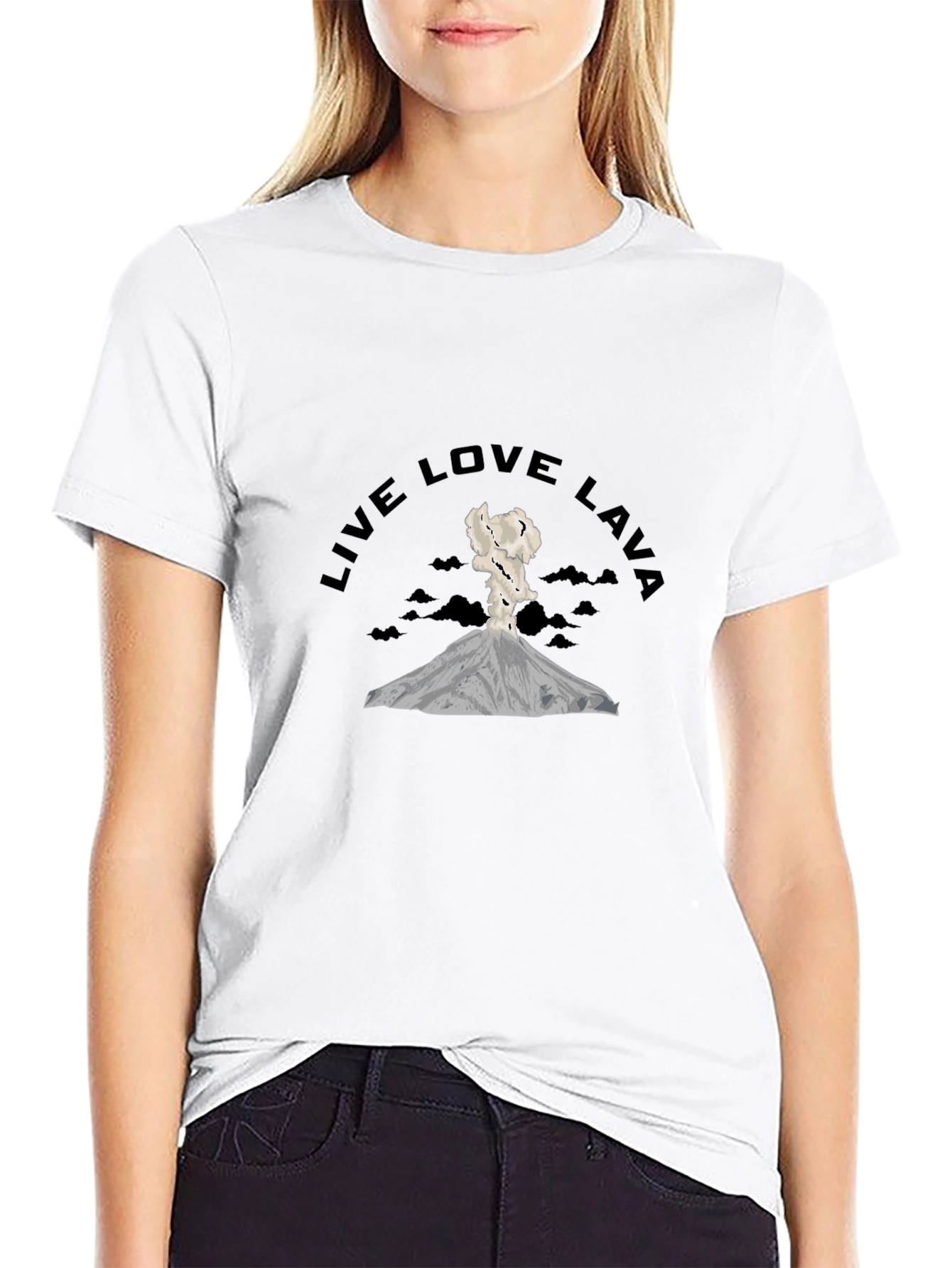 Live Love Lava T-Shirt - Volcano Graphic Tee