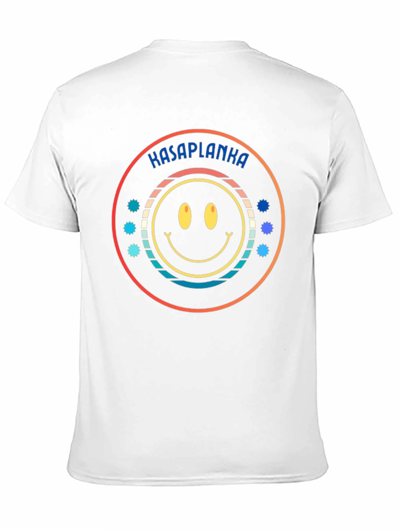 Kasaplanka Smiley Face Graphic T-Shirt