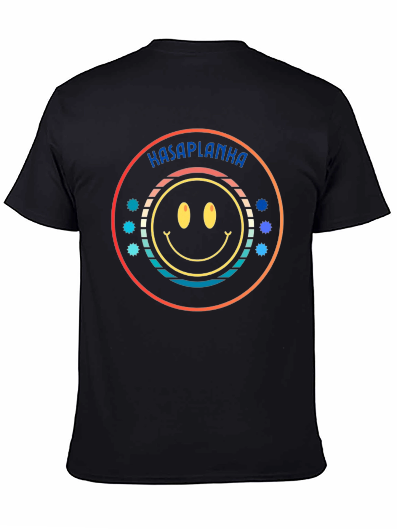 Kasaplanka Smiley Face Graphic T-Shirt
