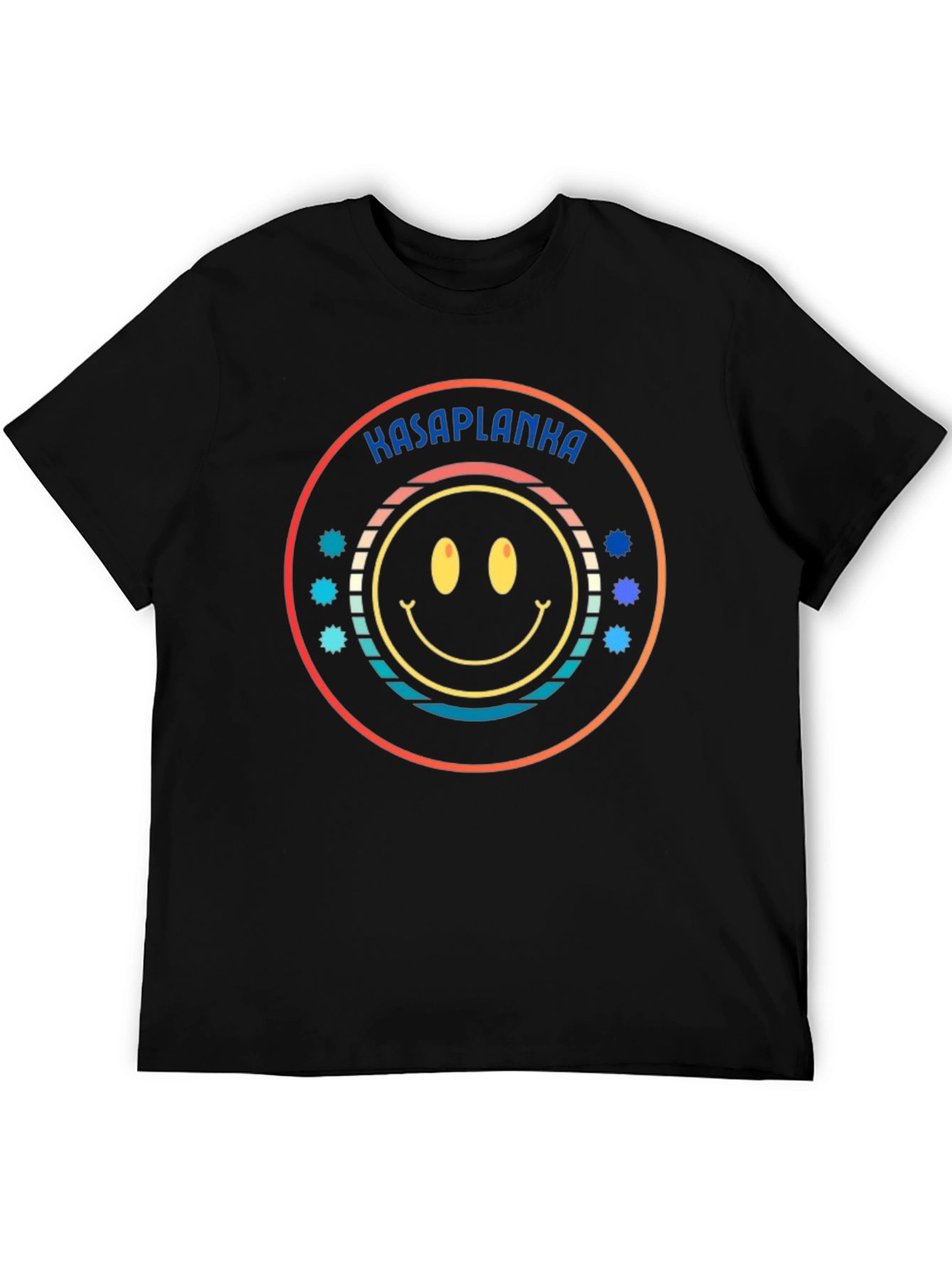 Kasaplanka Smiley Face Graphic T-Shirt