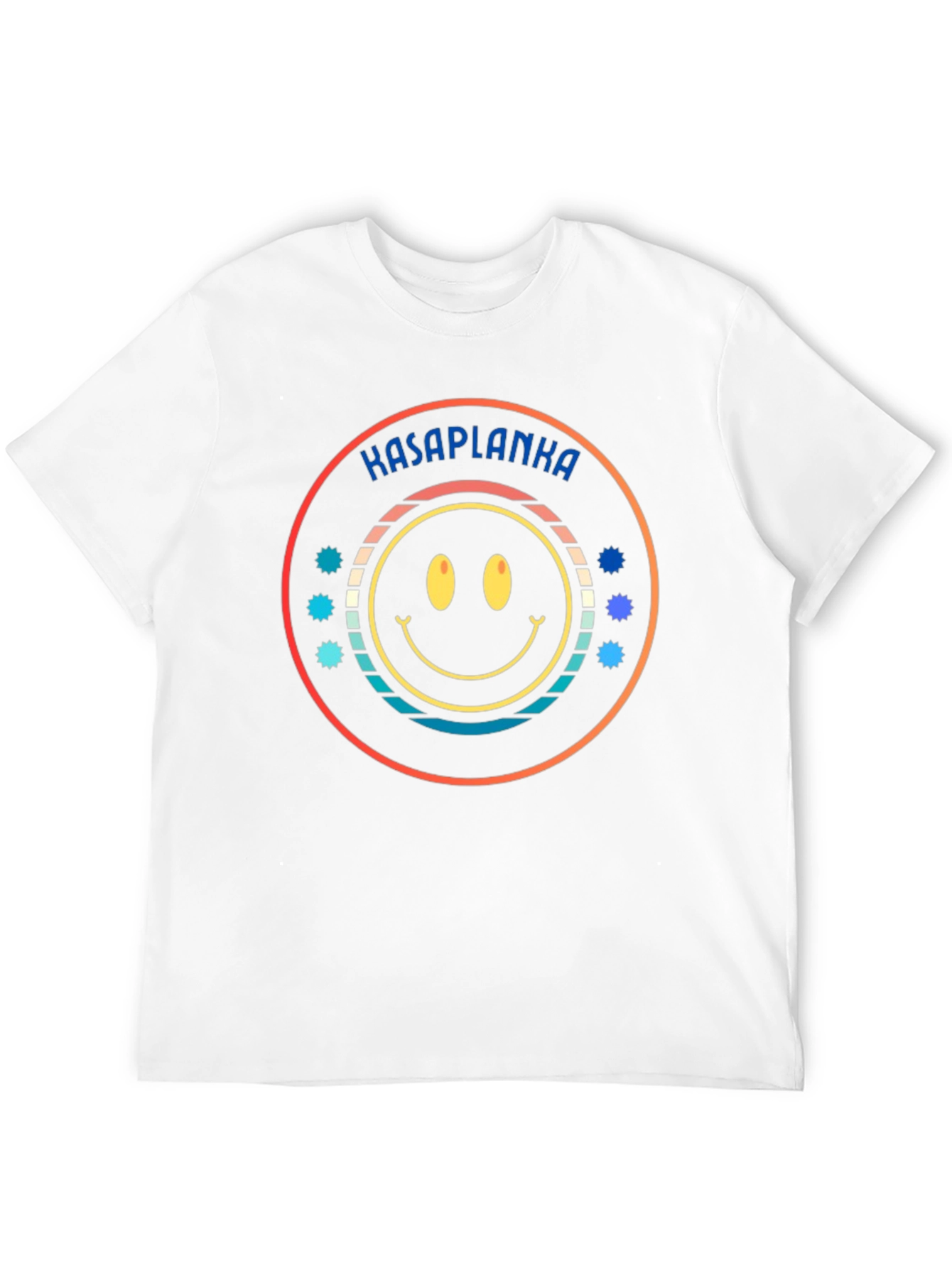 Kasaplanka Smiley Face Graphic T-Shirt