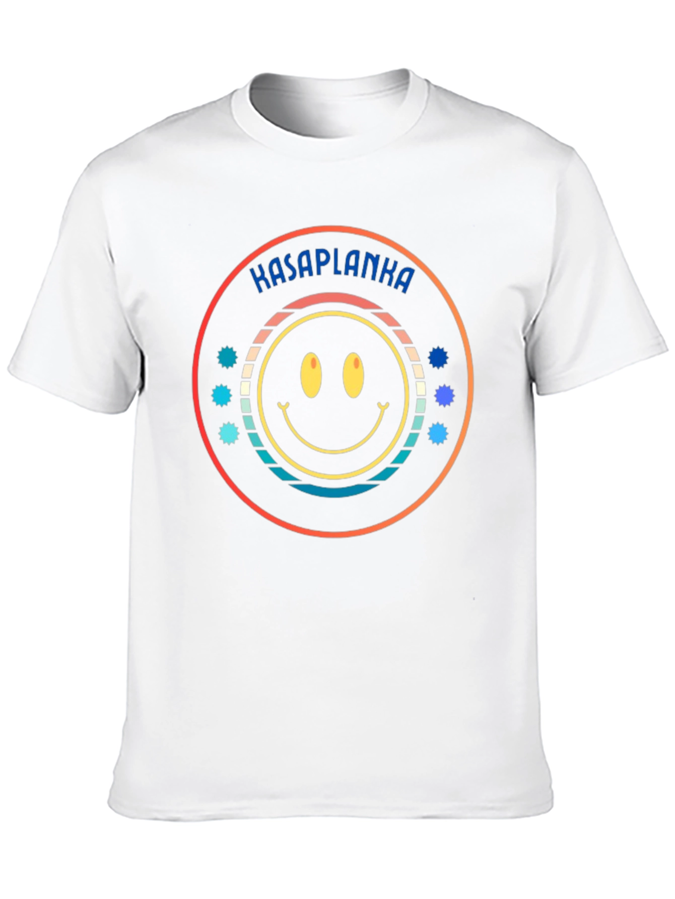 Kasaplanka Smiley Face Graphic T-Shirt