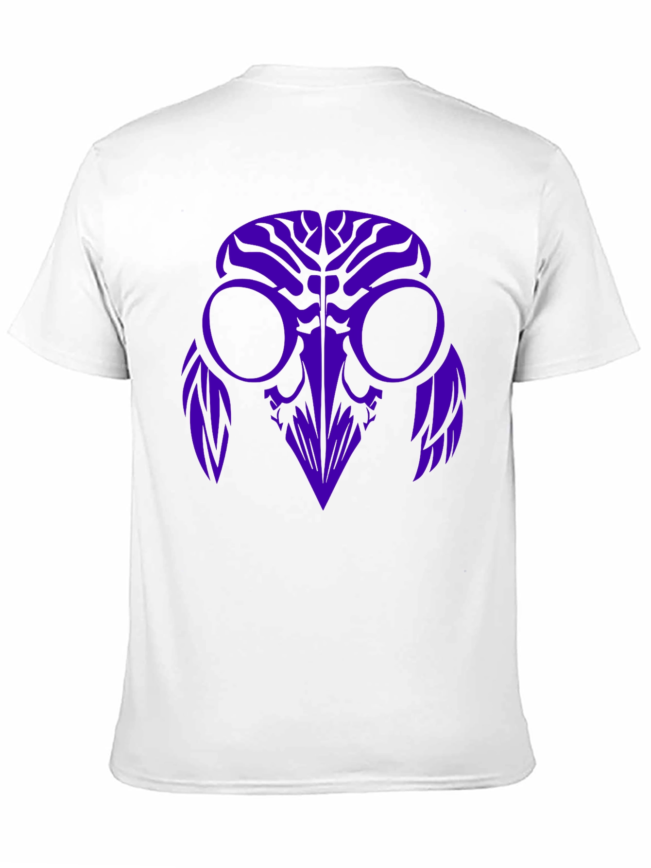 Raven Mask Graphic Tee - Black