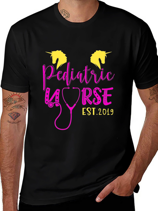 Pediatric Nurse Unicorn T-Shirt - Est. 2019