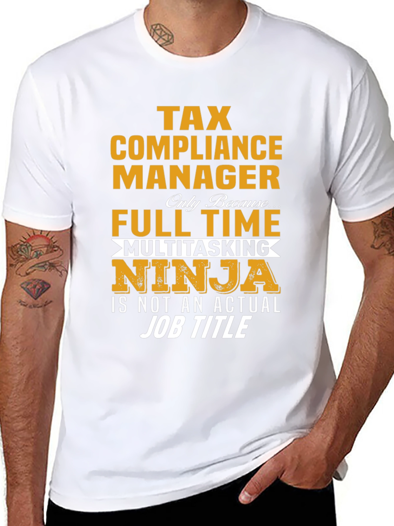 Tax Compliance Manager Multitasking Ninja T-Shirt
