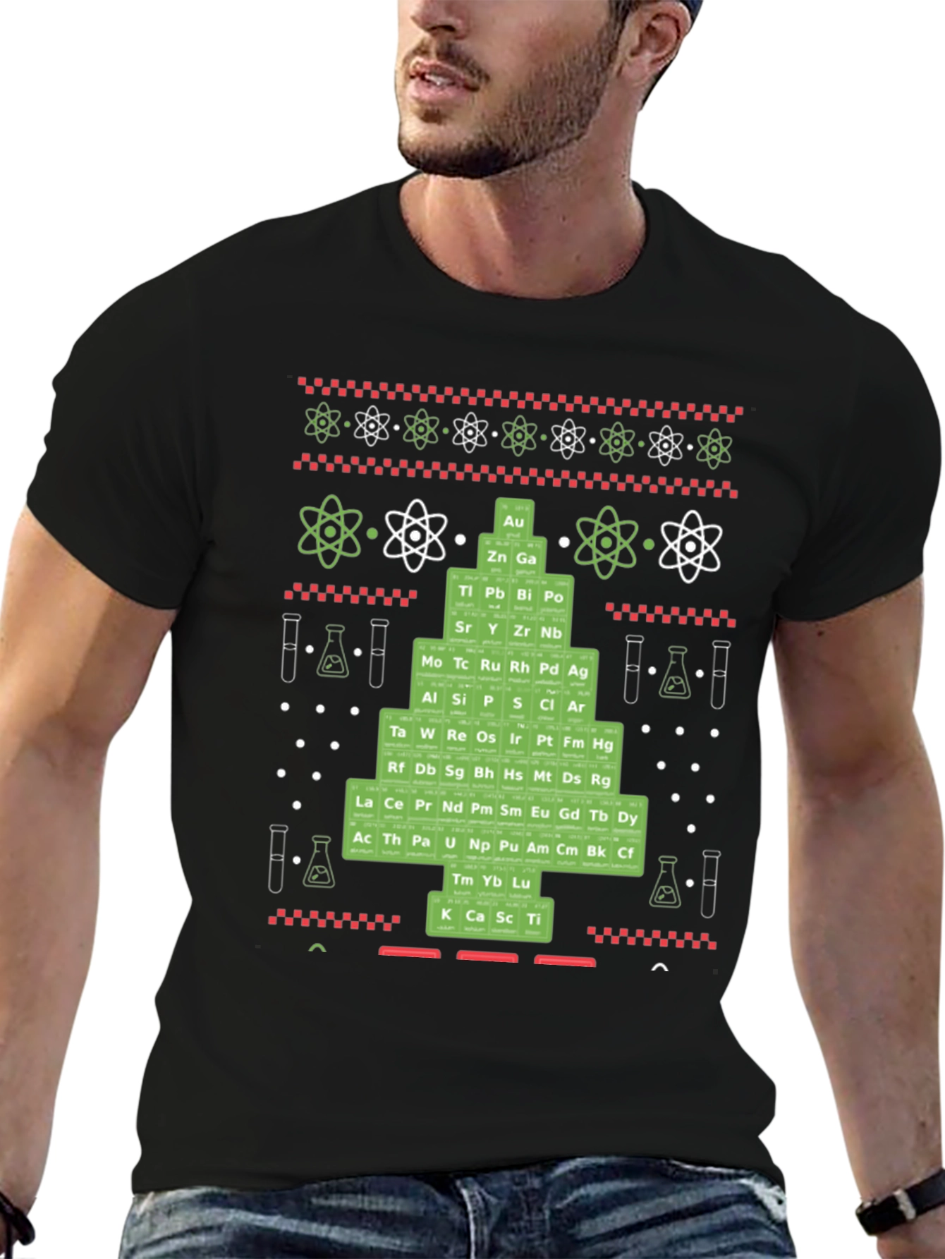 Periodic Table Christmas Tree T-Shirt