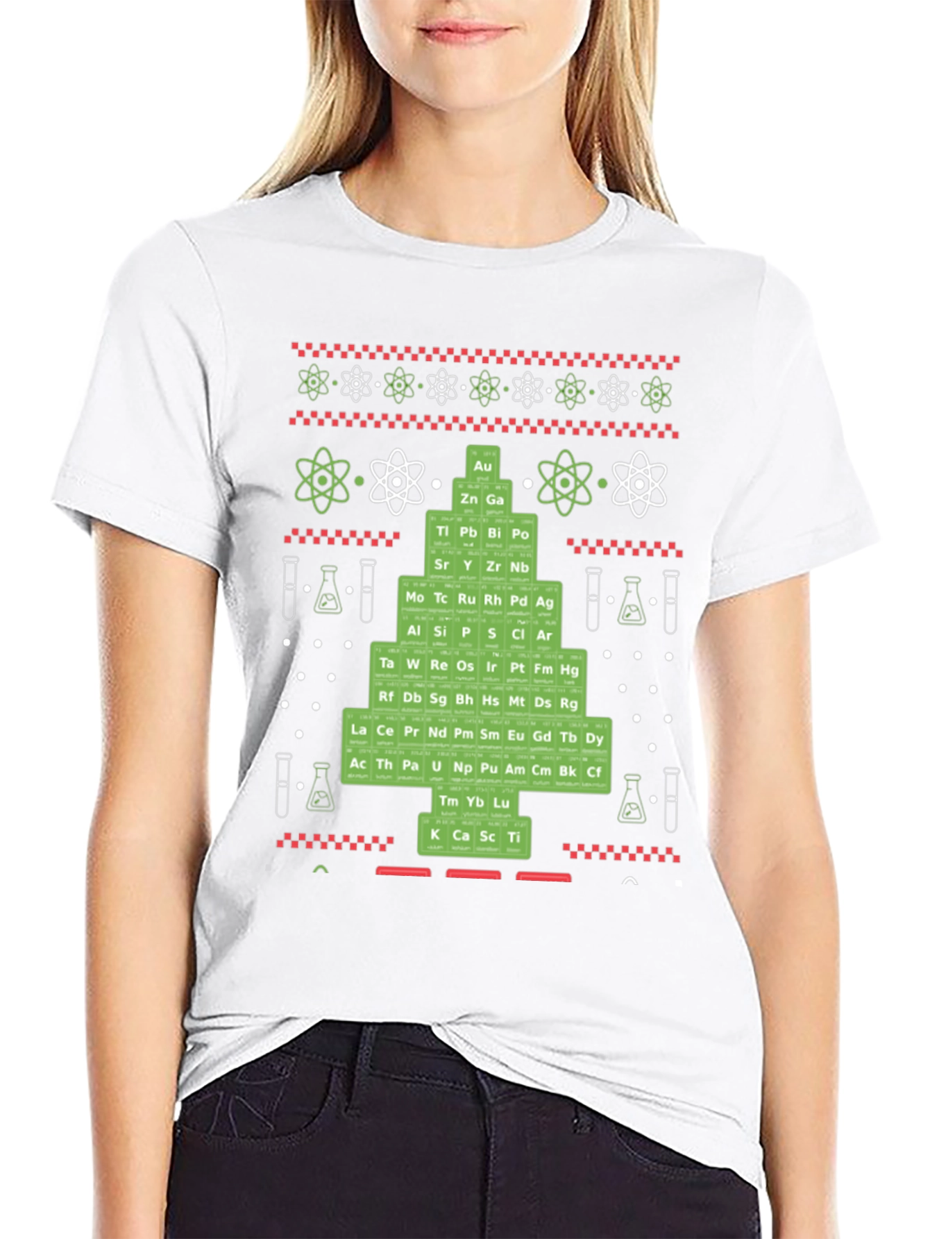 Periodic Table Christmas Tree T-Shirt