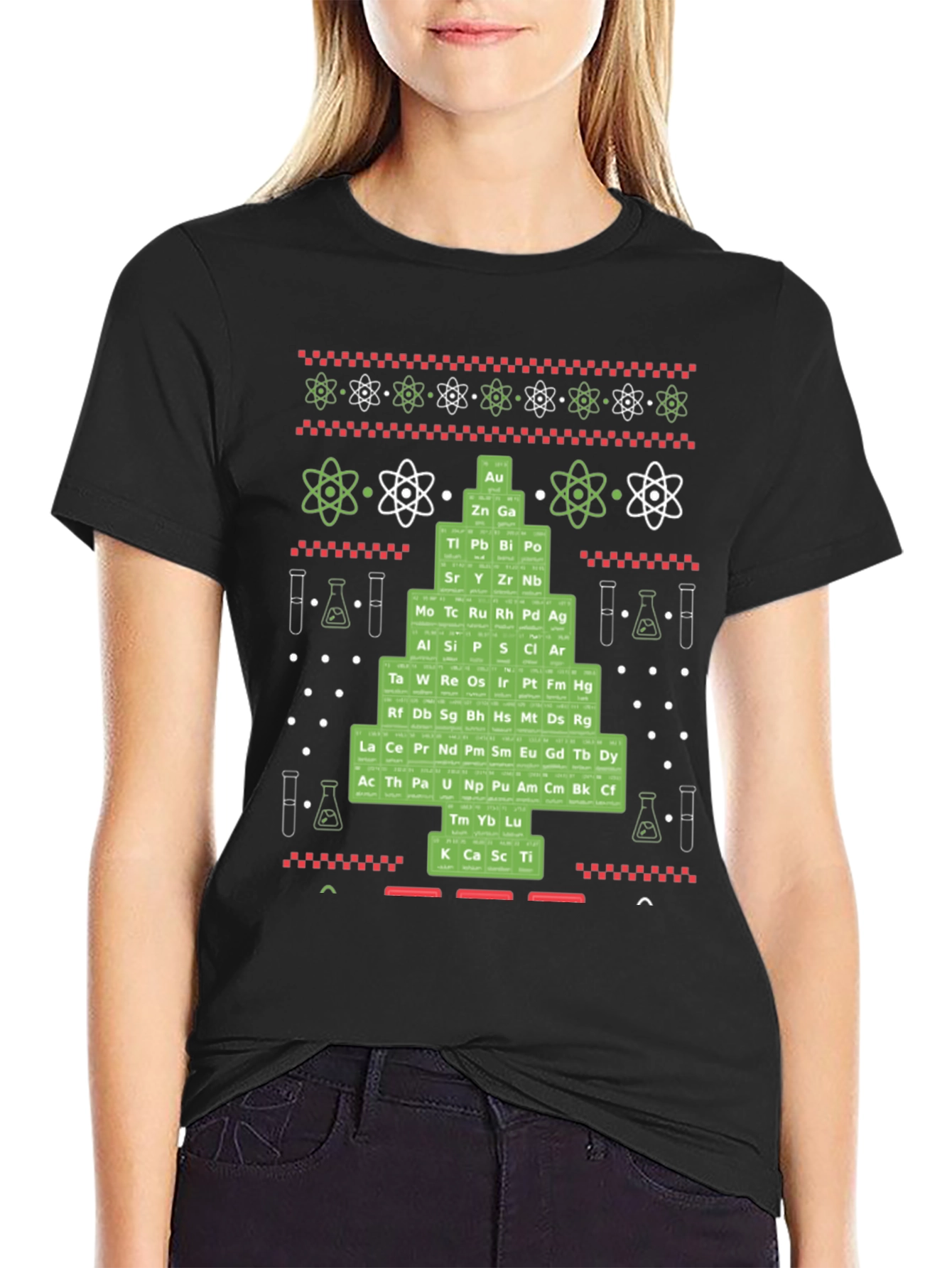 Periodic Table Christmas Tree T-Shirt