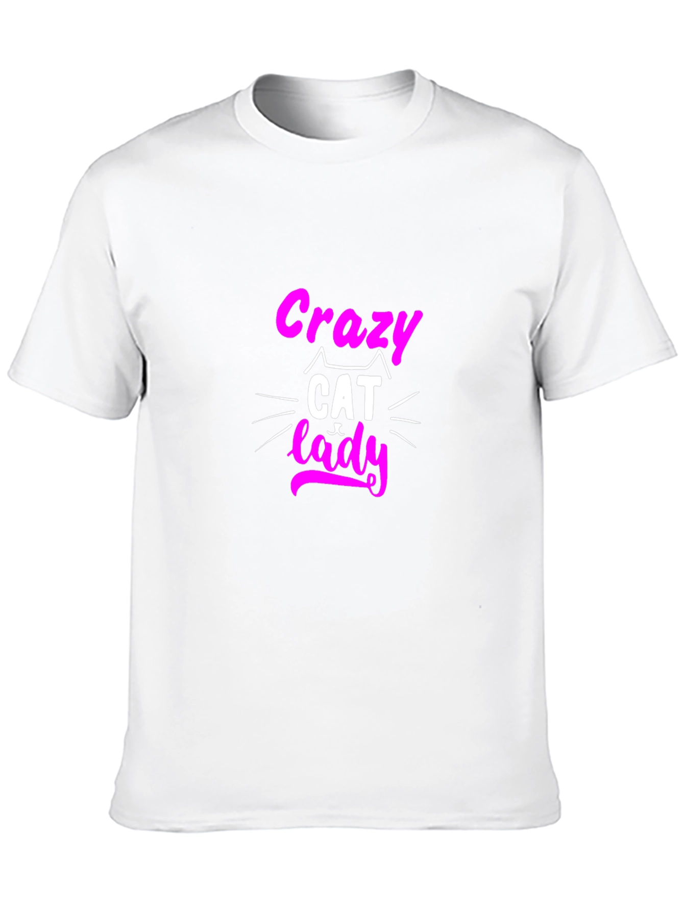 Crazy Cat Lady T-Shirt - Fun & Quirky Tee