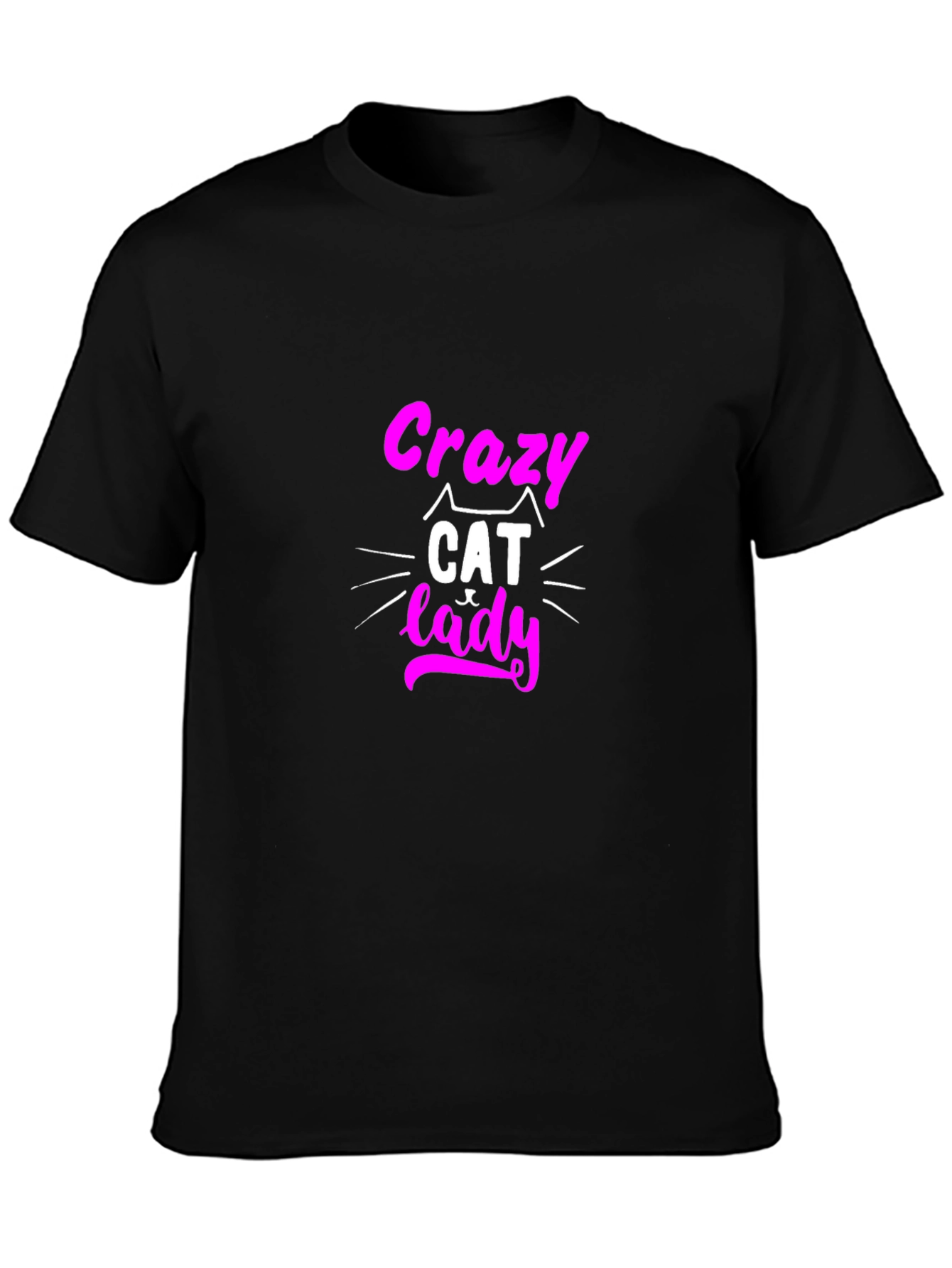 Crazy Cat Lady T-Shirt - Fun & Quirky Tee