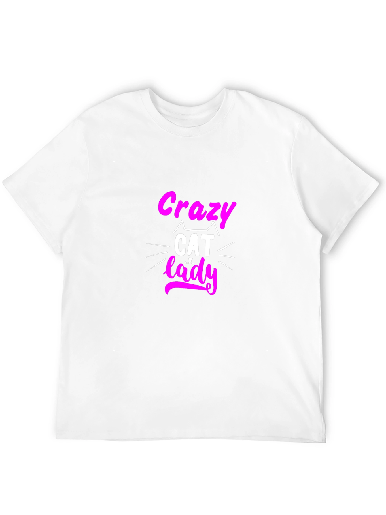 Crazy Cat Lady T-Shirt - Fun & Quirky Tee