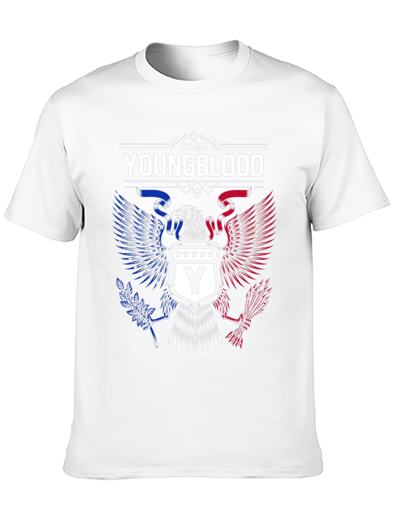 Team Youngblood Eagle Graphic Black T-Shirt