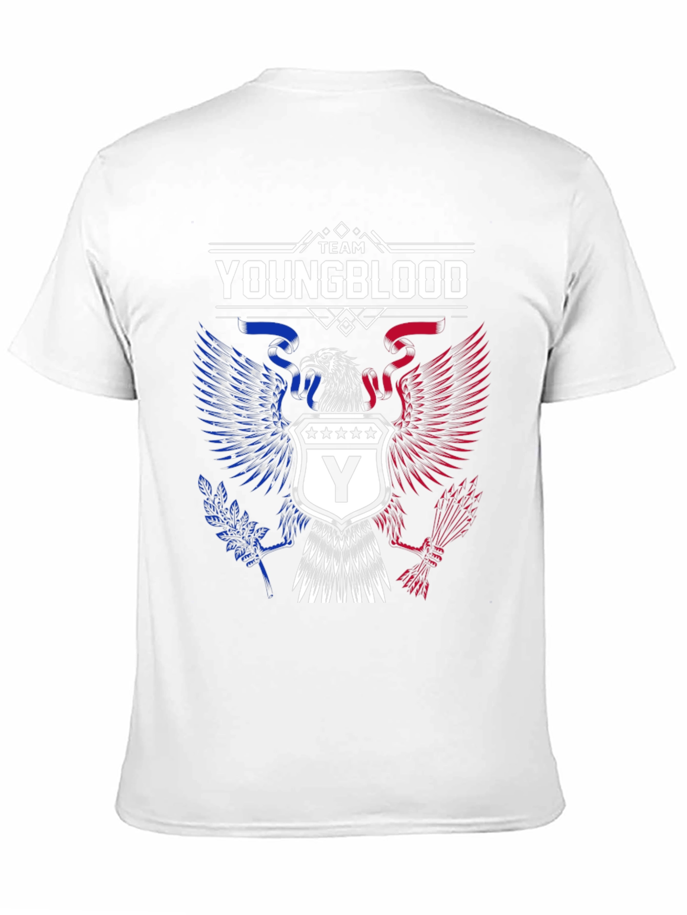 Team Youngblood Eagle Graphic Black T-Shirt
