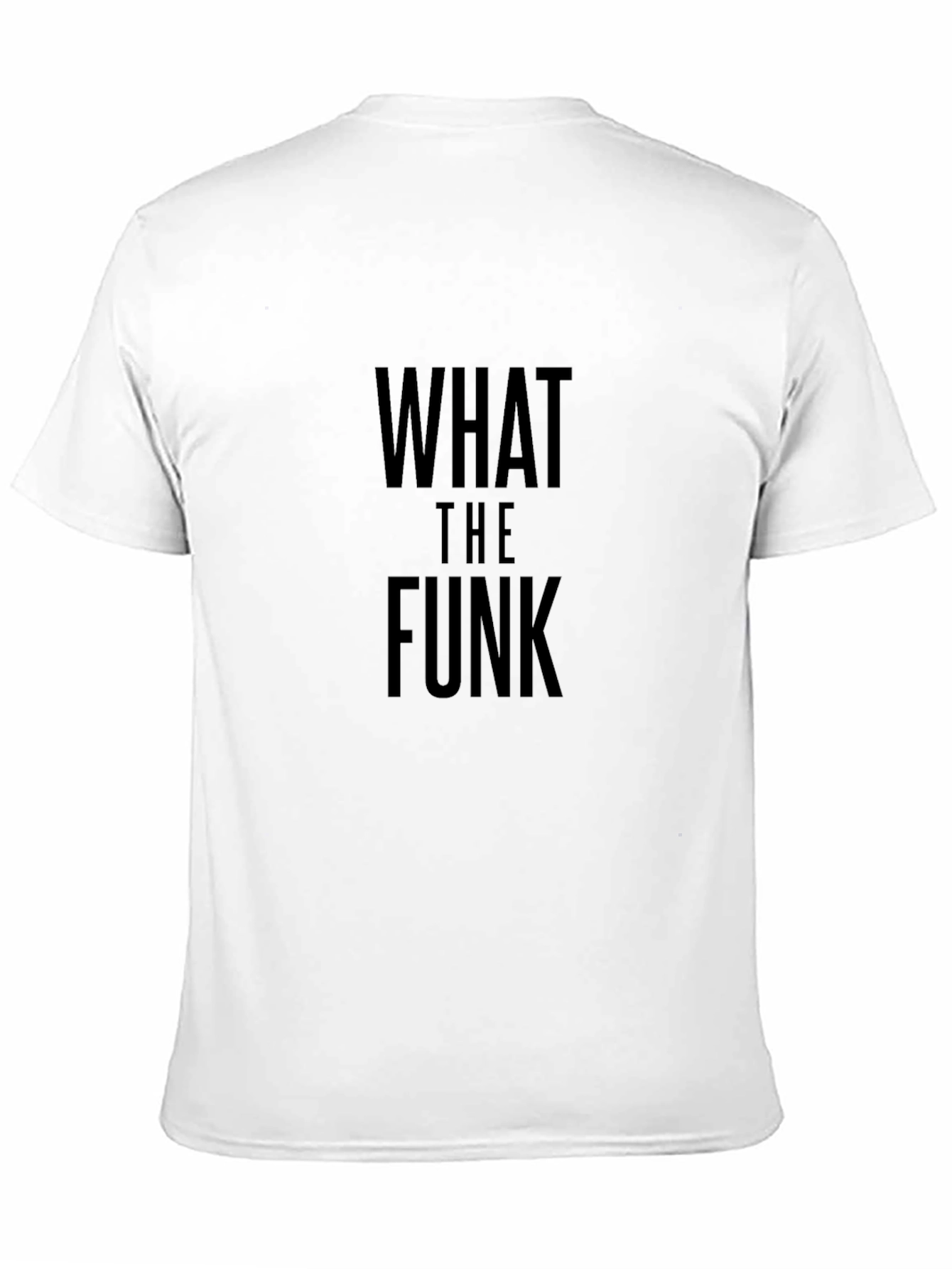 What The Funk Black Crew Neck T-Shirt
