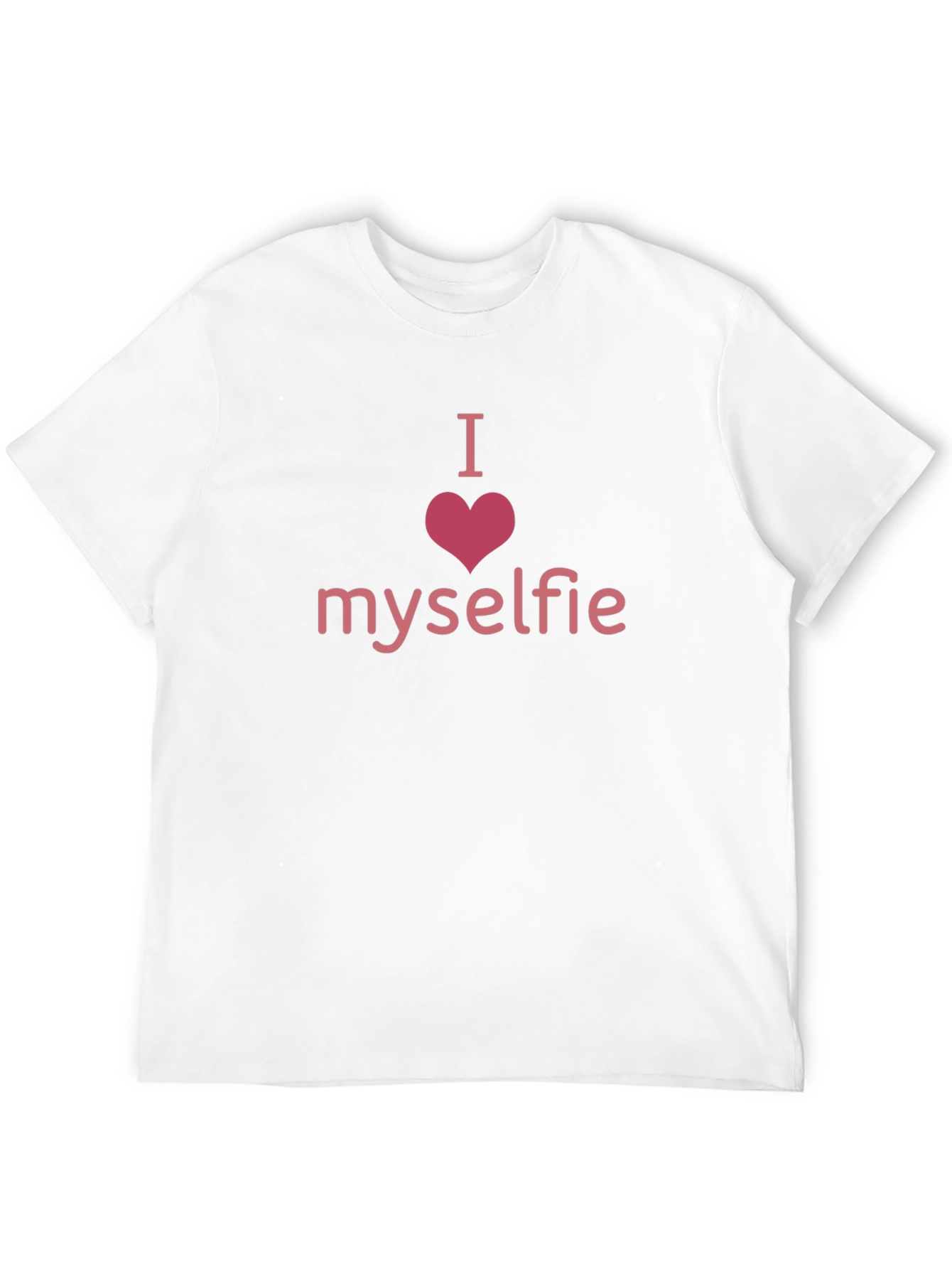 I Heart Myselfie Black T-Shirt