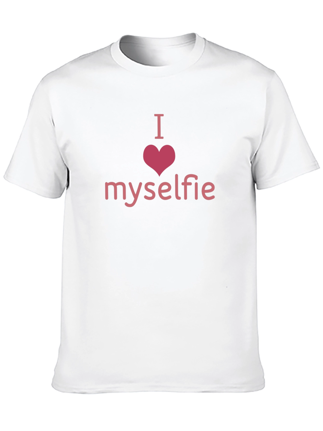 I Heart Myselfie Black T-Shirt