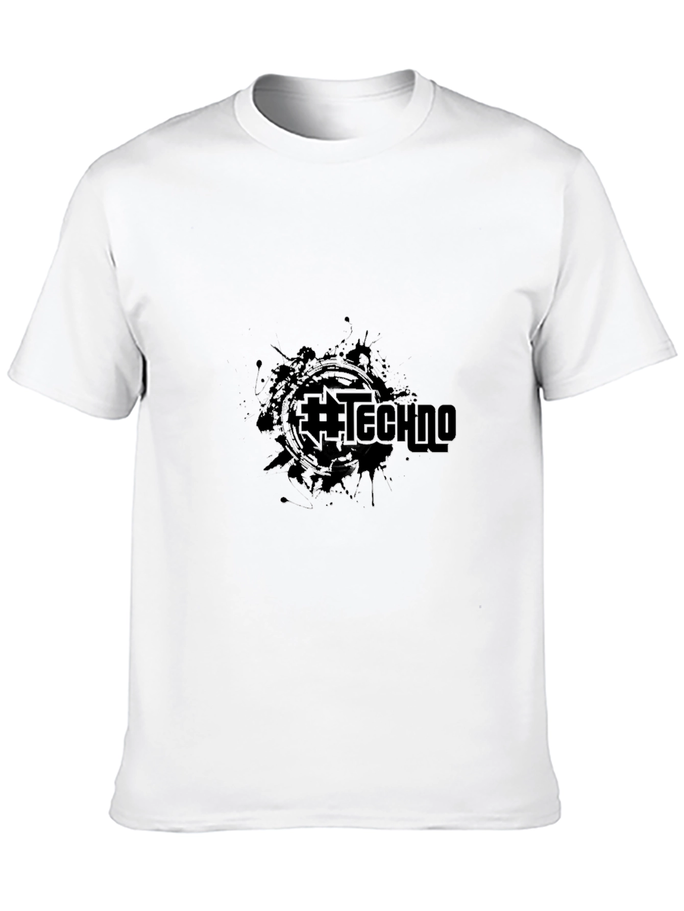 Abstract Techno Music T-Shirt