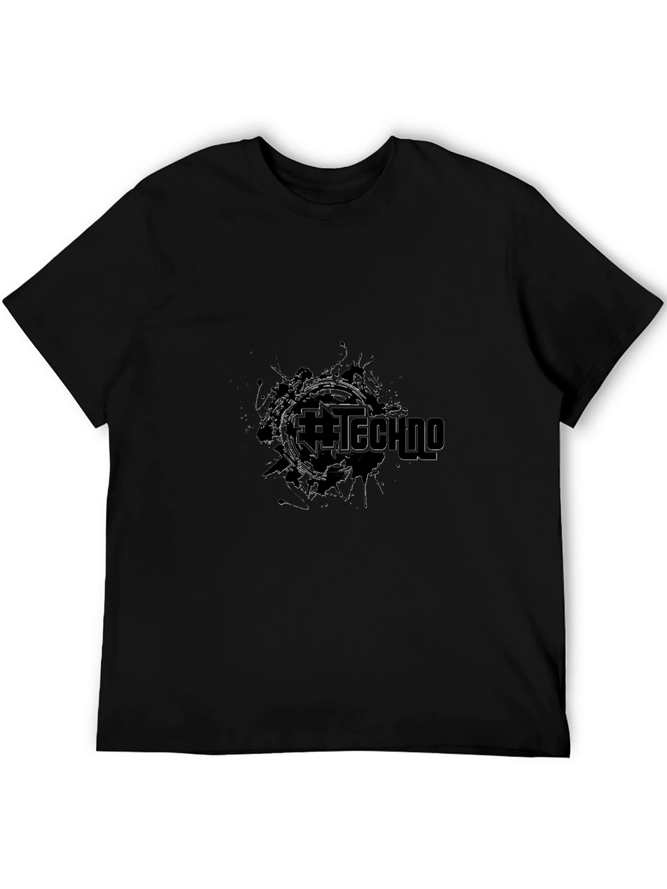 Abstract Techno Music T-Shirt