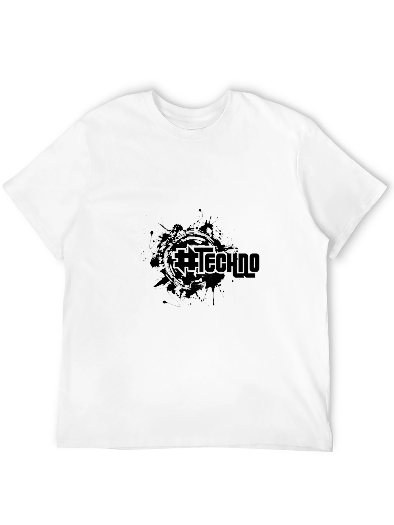 Abstract Techno Music T-Shirt
