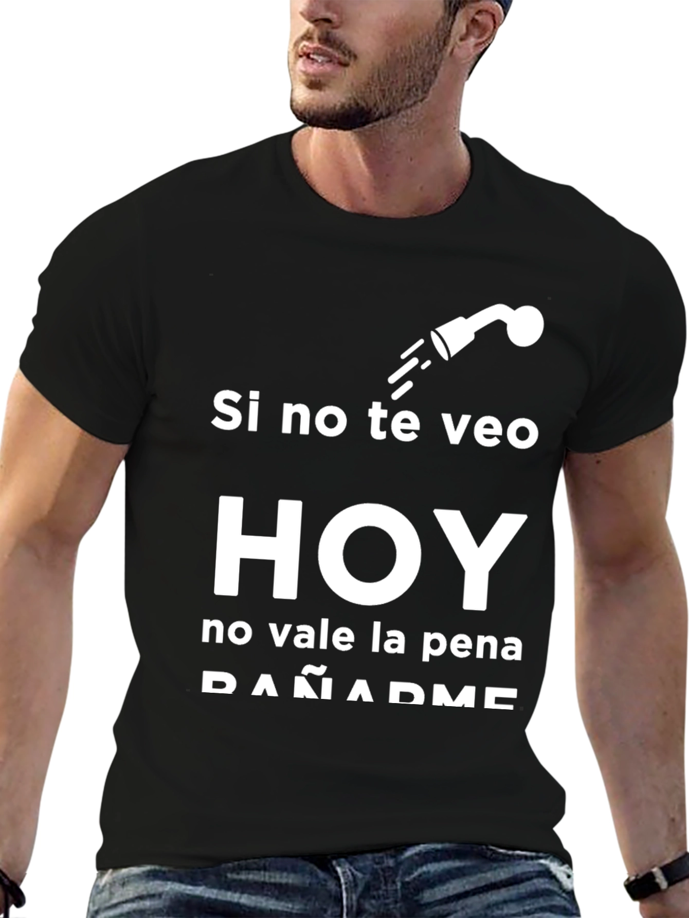 Funny Spanish T-Shirt: Si no te veo HOY