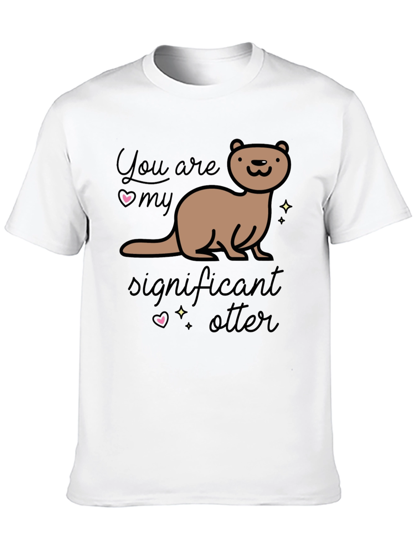 Significant Otter T-Shirt - Cute Animal Graphic Tee