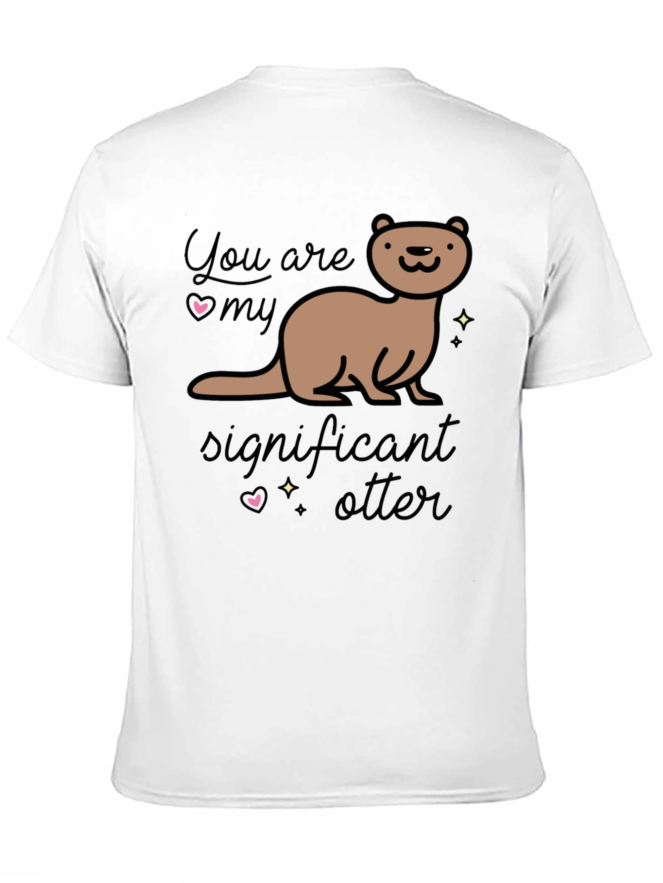 Significant Otter T-Shirt - Cute Animal Graphic Tee