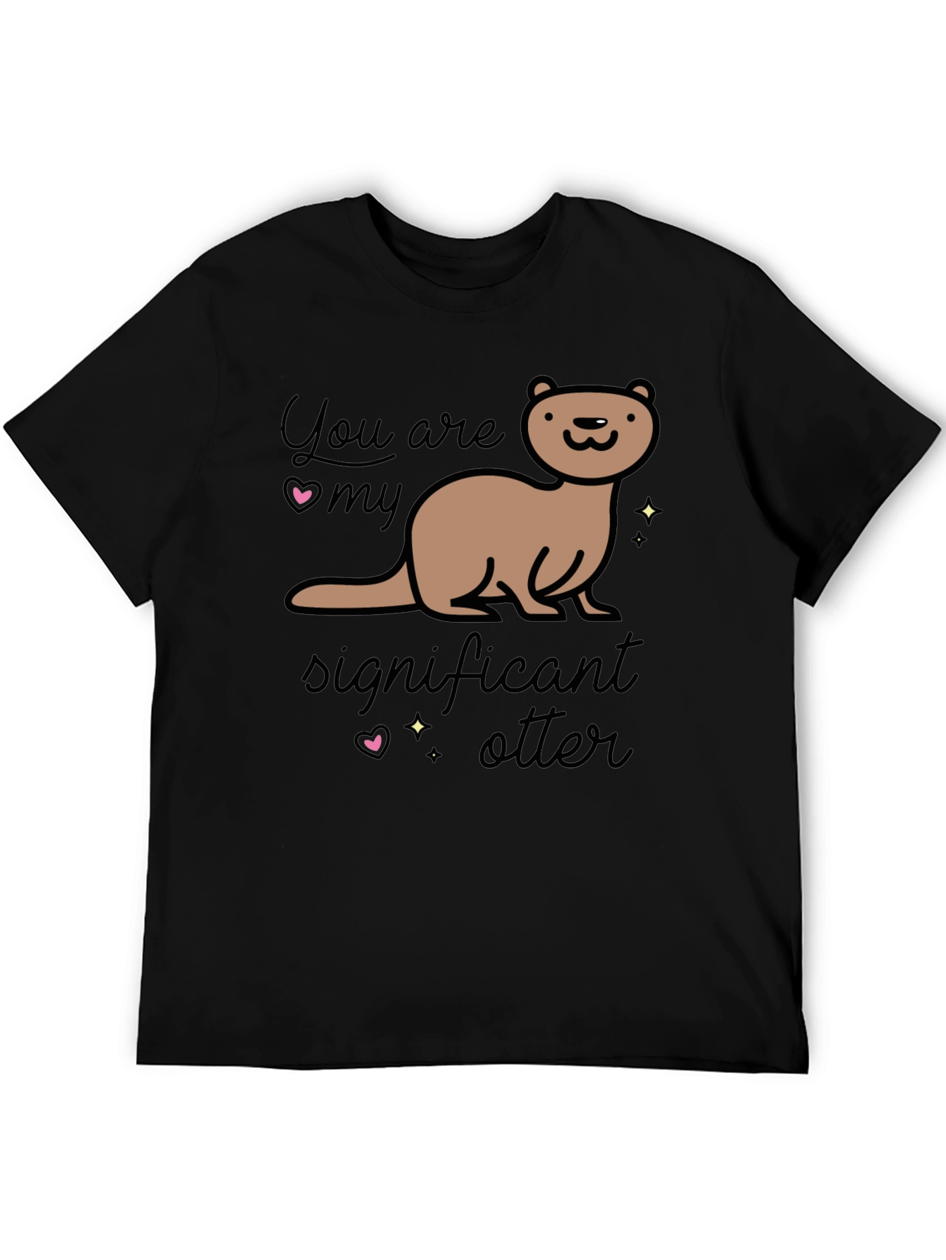 Significant Otter T-Shirt - Cute Animal Graphic Tee