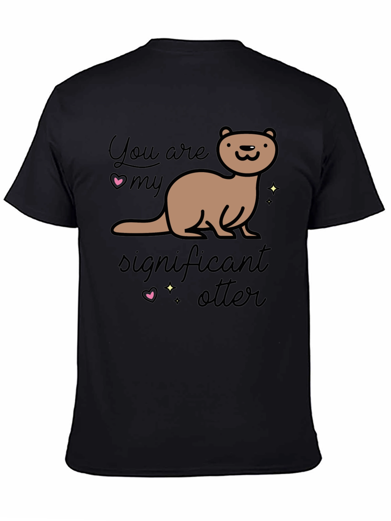 Significant Otter T-Shirt - Cute Animal Graphic Tee