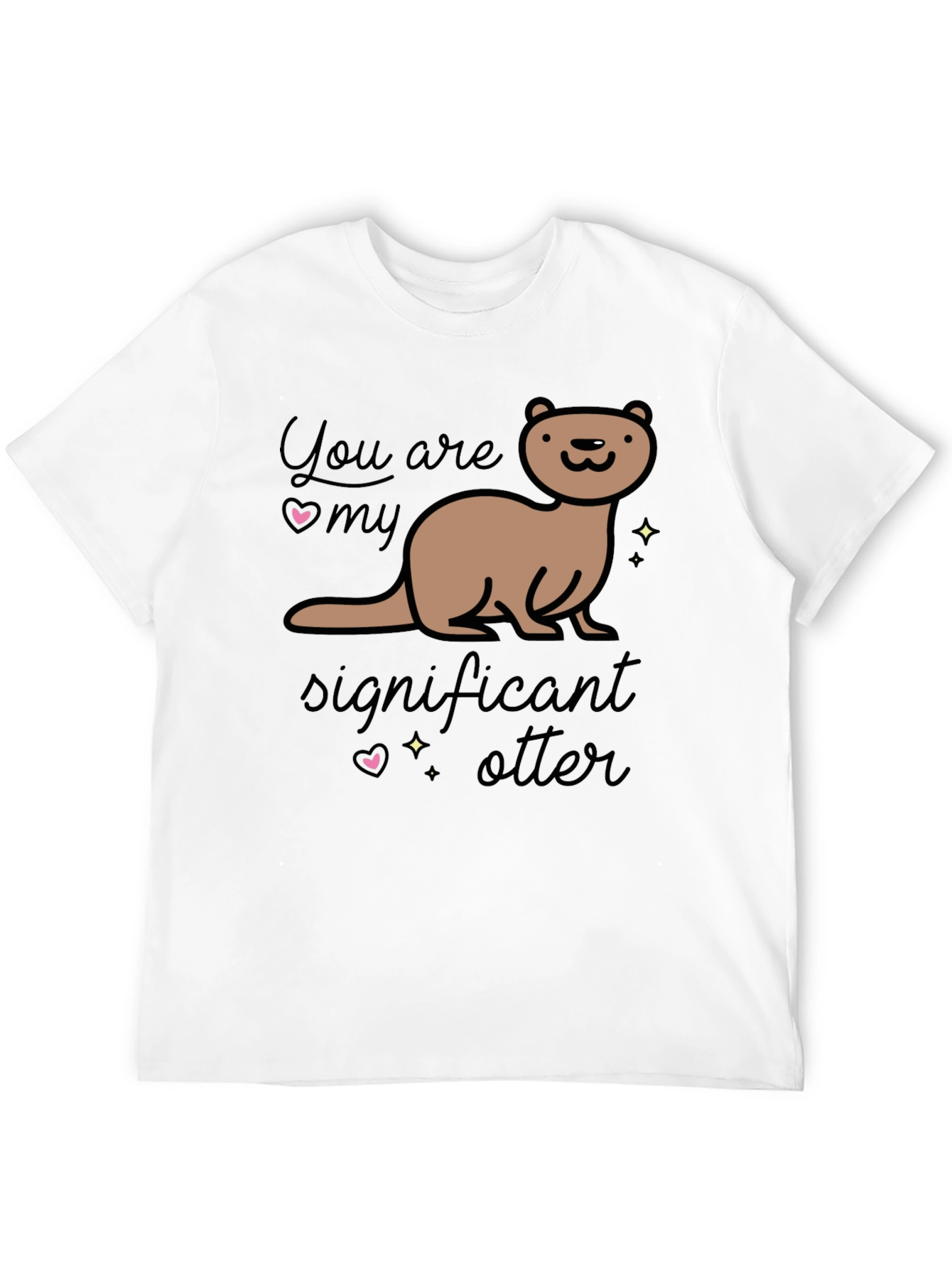 Significant Otter T-Shirt - Cute Animal Graphic Tee