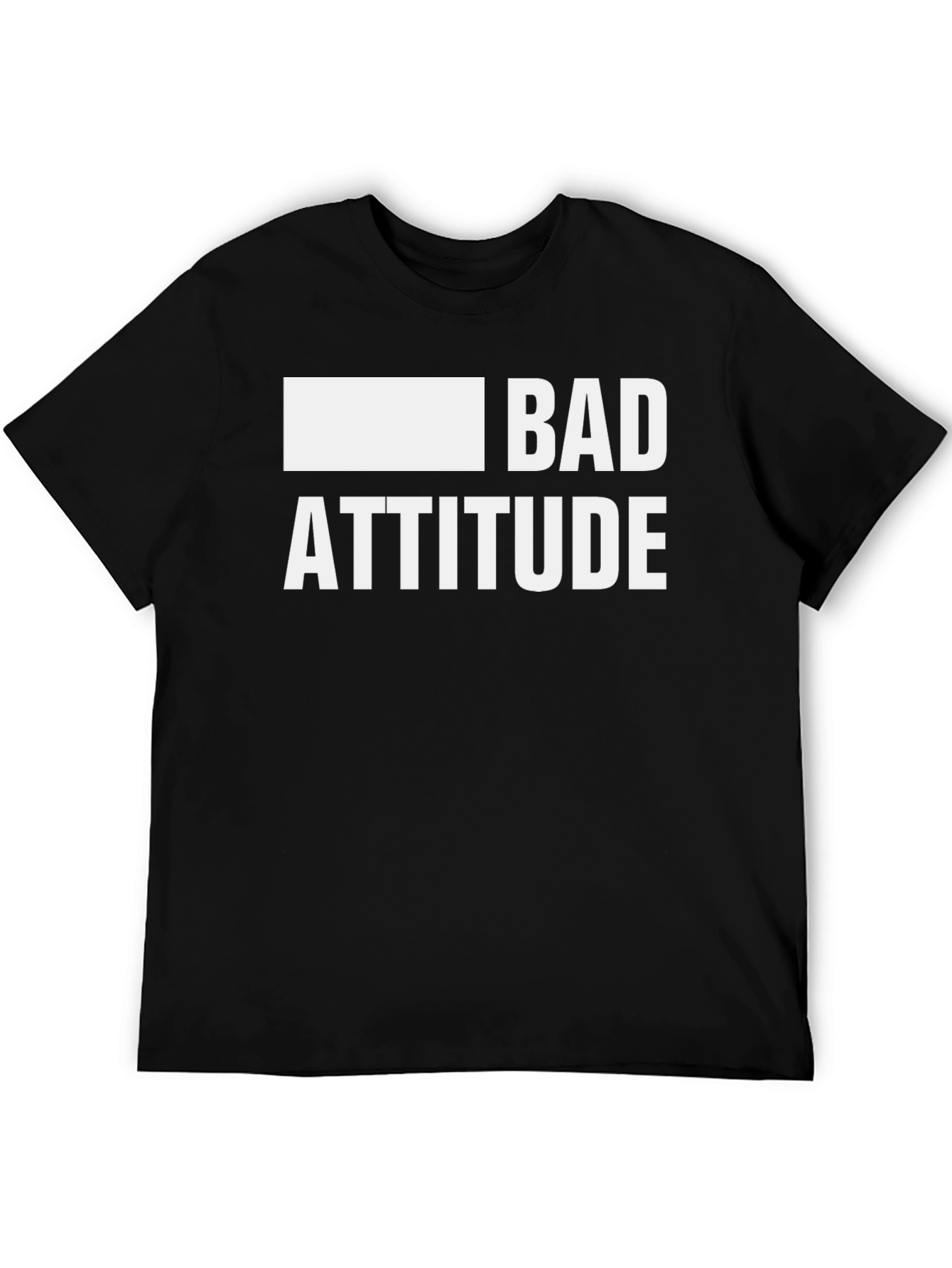 Bad Attitude Graphic Tee - Bold Statement T-Shirt