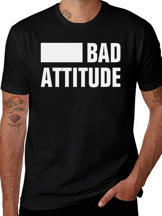 Bad Attitude Graphic Tee - Bold Statement T-Shirt