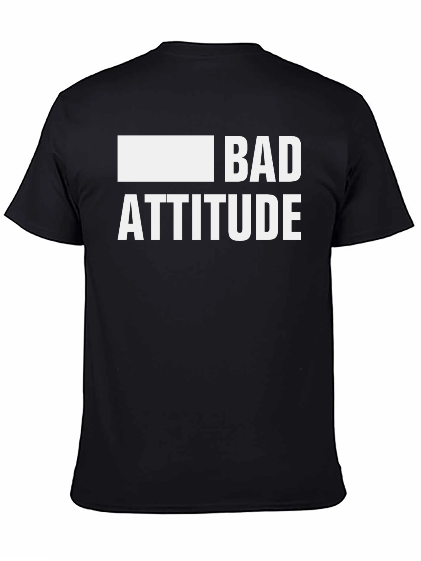 Bad Attitude Graphic Tee - Bold Statement T-Shirt